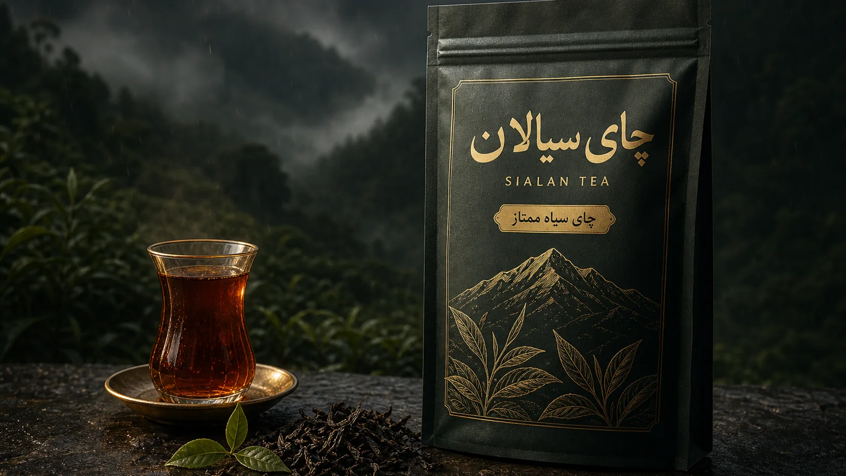 باغ چای مهگرفته گیلان